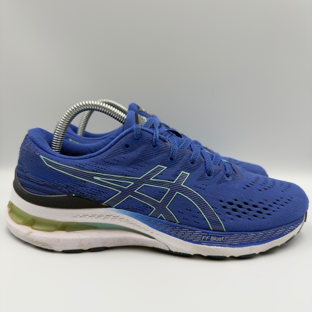ASICS GEL-Kayano 28 Women Size 8.5 Running Shoes Sneakers Blue 1012B047